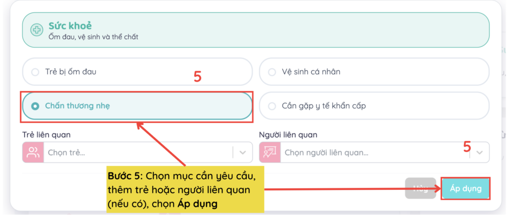 Hệ thống quản lý trường học Tomia - vận hành 1