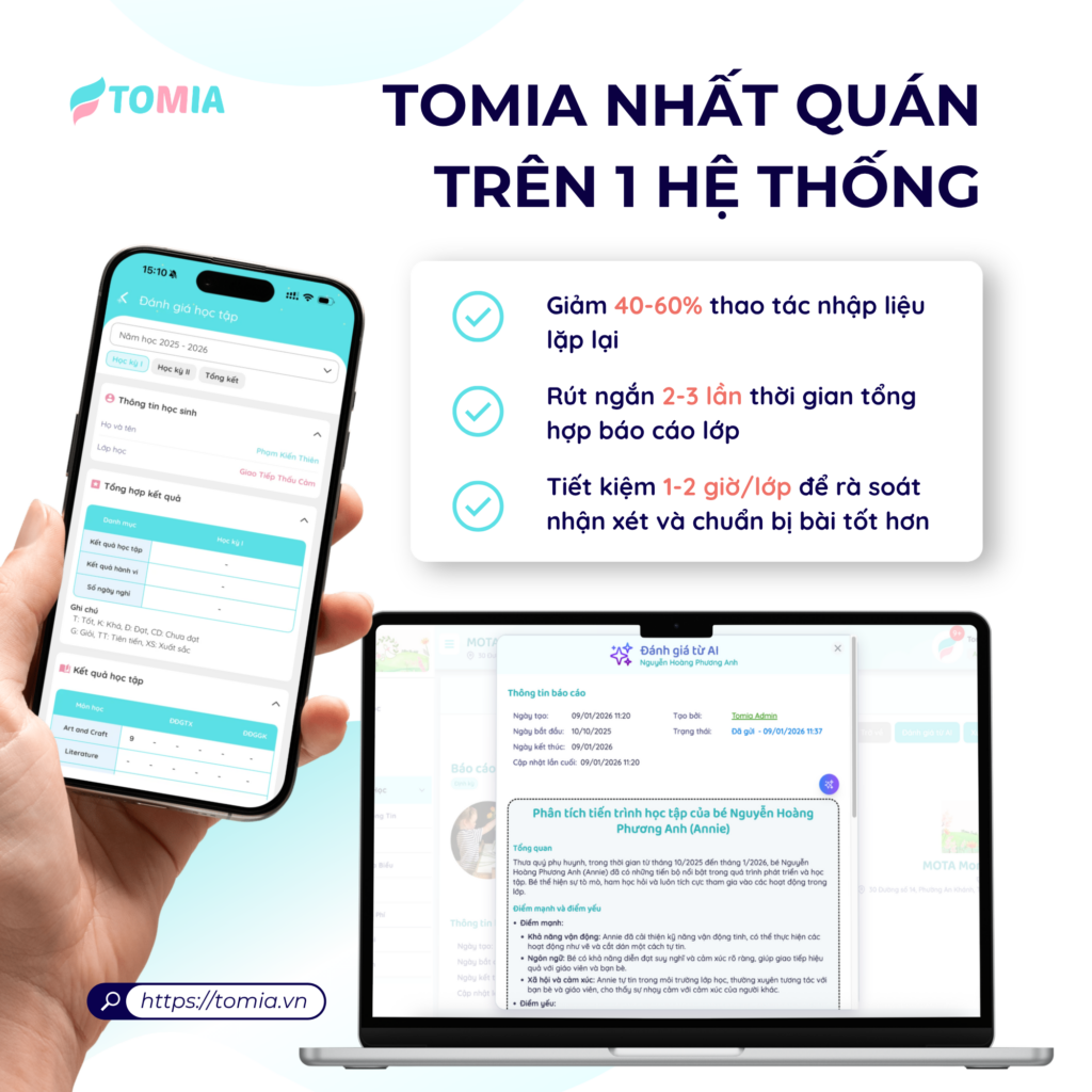 phần mềm quản lý nhất quán